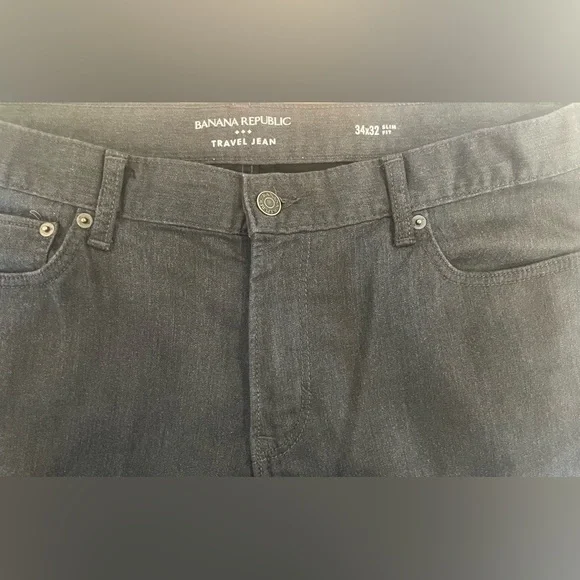 BANANA REPUBLIC WOMENS TRAVEL JEANS SIZE 34x32 - Picture 4 of 4